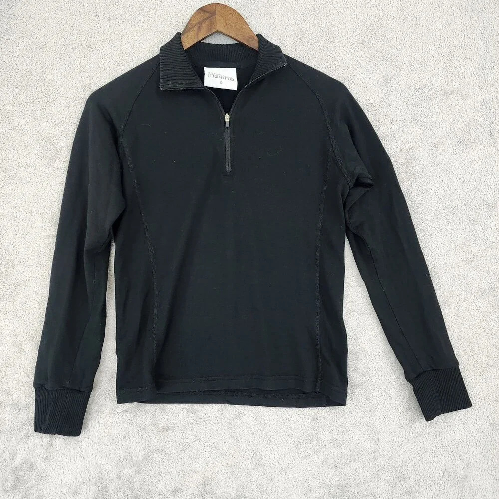 Kathmandu Merino Wool Based Layer Polo Long Sleeve Pullover Size 10/S  30GT